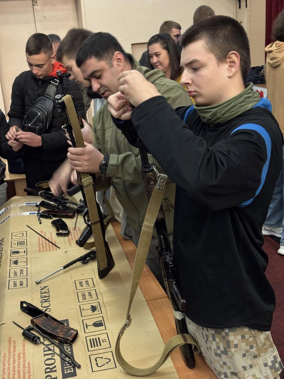 Проведення заходів щодо підготовки населення до національного спротиву