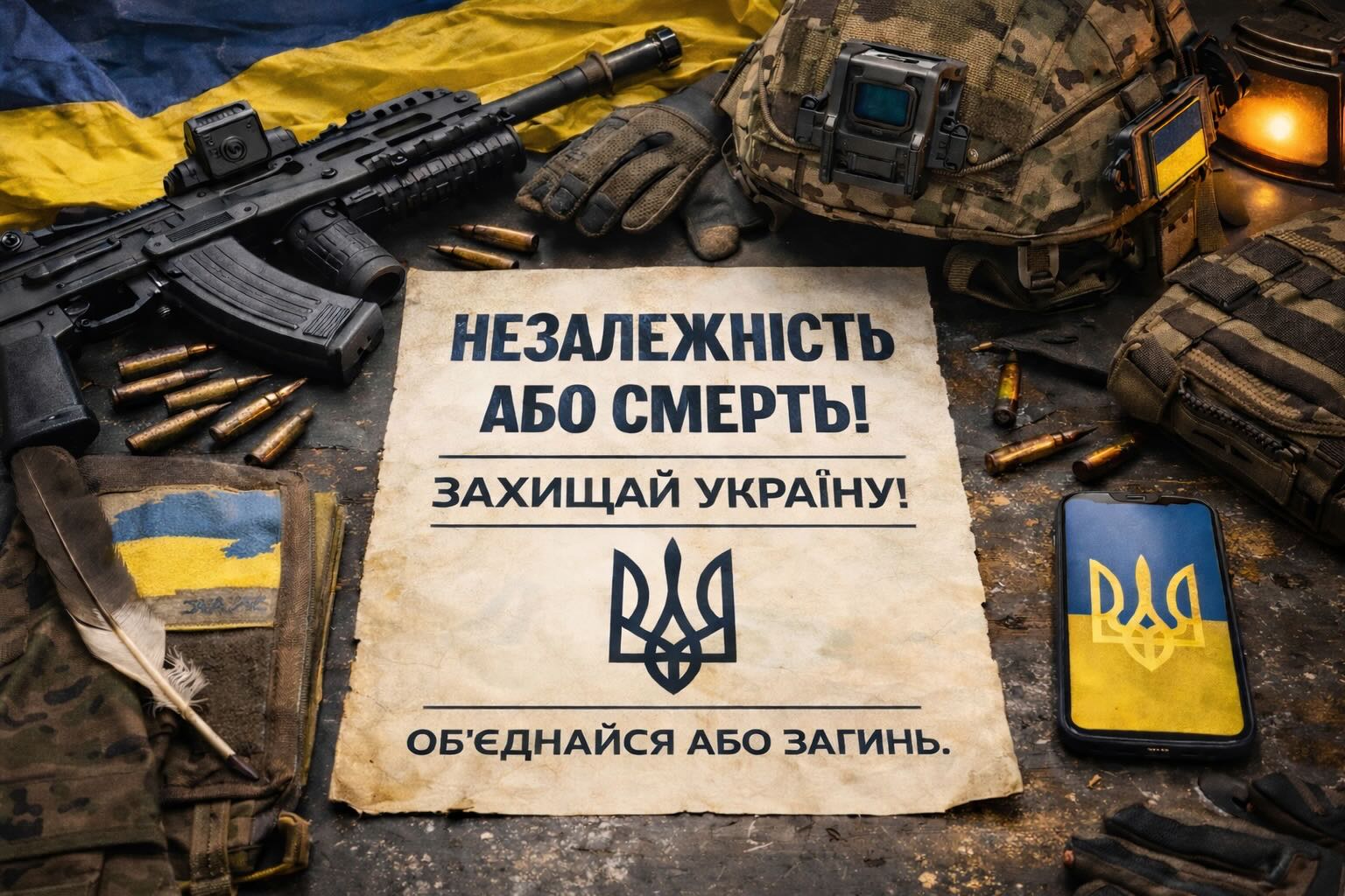 Інформаційні матеріали до початку Війни за
                      Незалежність України